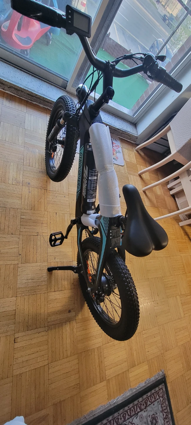 GYROCOPTERS ZAPPHIRE Fat Tire Electric Bike - photo 3
