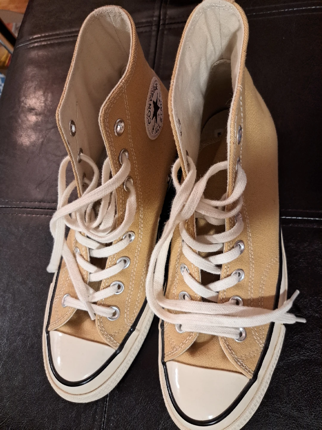 Converse Chuck Taylor All Star High Top Shoes - Tan - photo 4