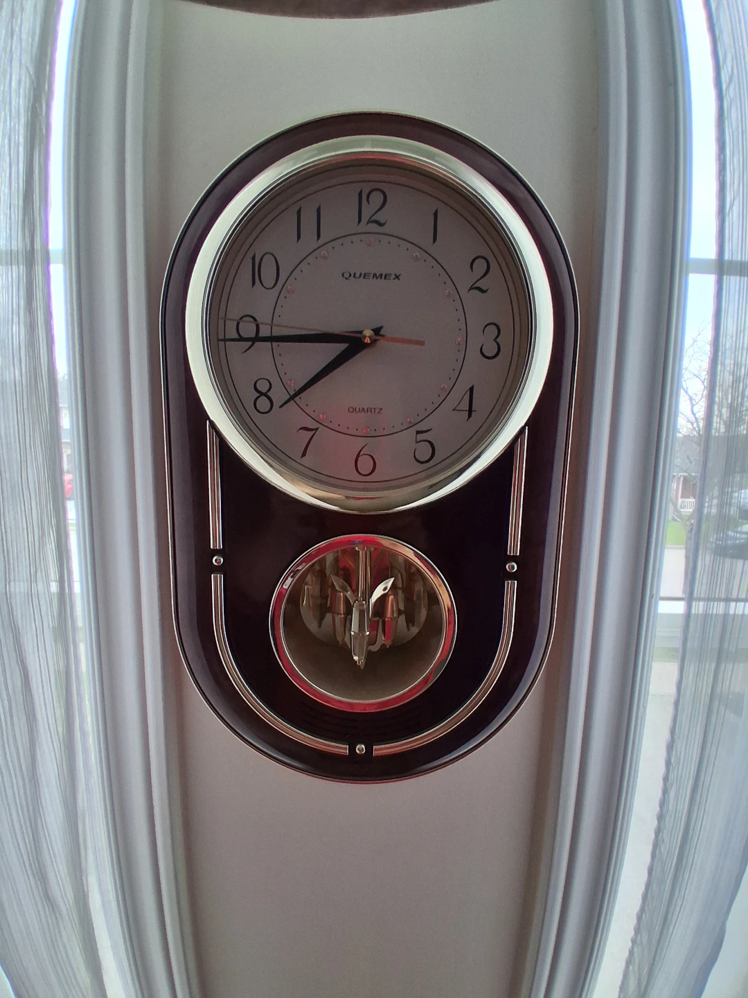 Quartz Pendulum Wall Clock