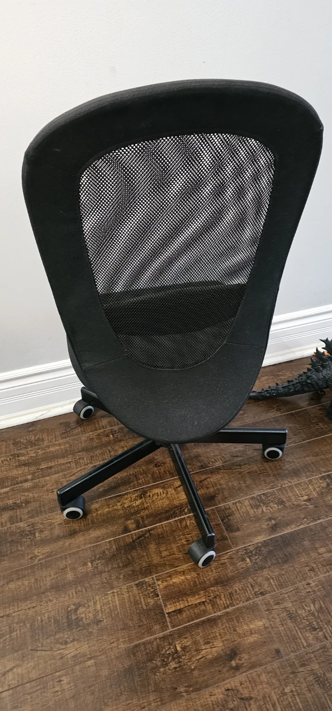 Black Office Chair with Mesh Back - photo 3