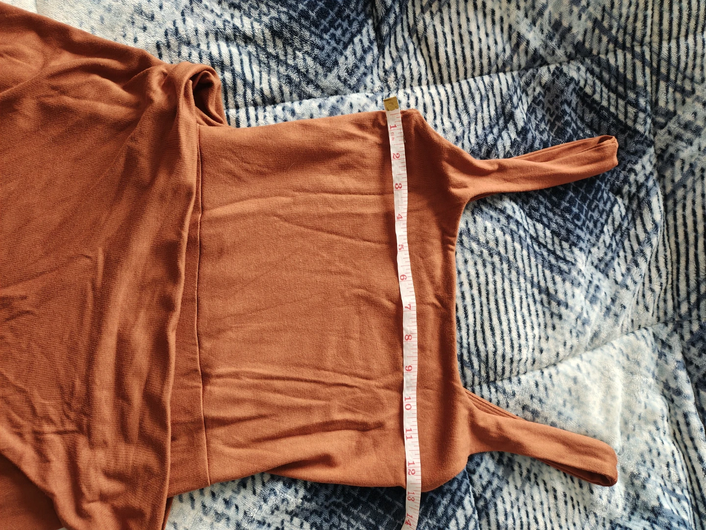 Wilfred Rust Knit Wrap Mini Dress - photo 5