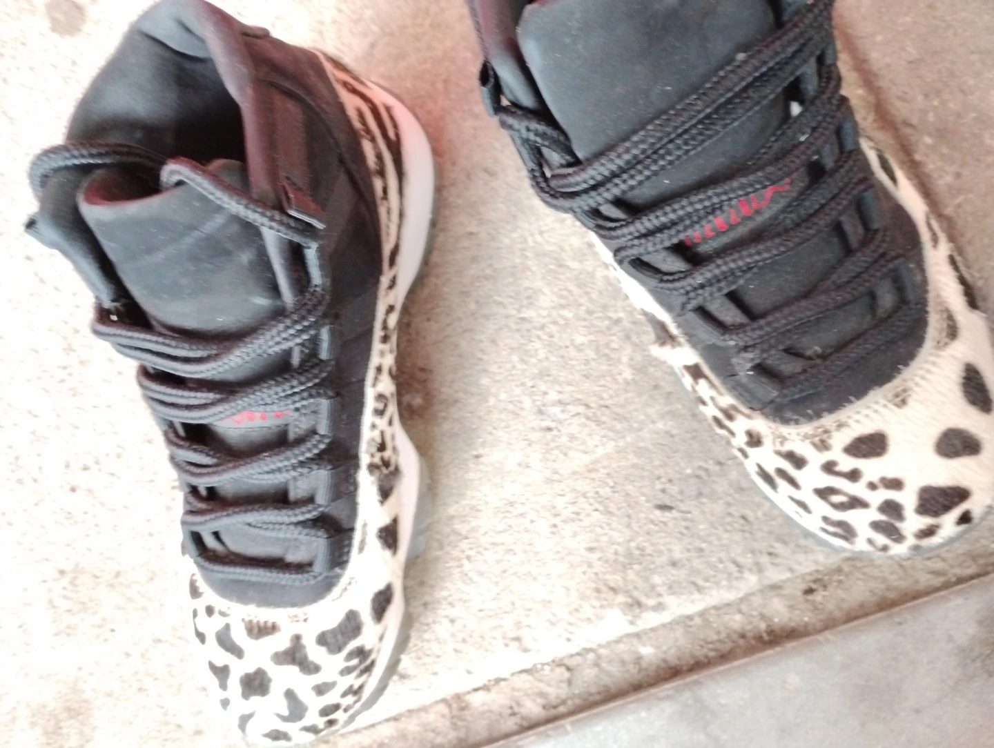 Jordan 11 "Leopard" Sneakers - photo 3