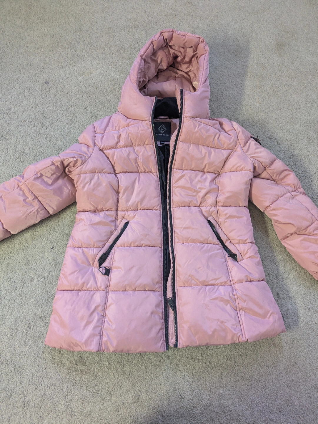 Point Zero Pink Puffer Jacket - 2XL