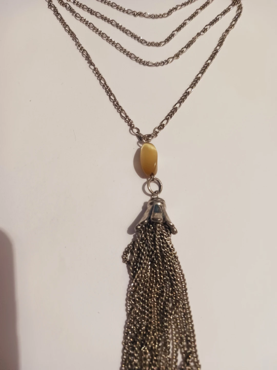 Long Tassel Pendant with Necklace - photo 3