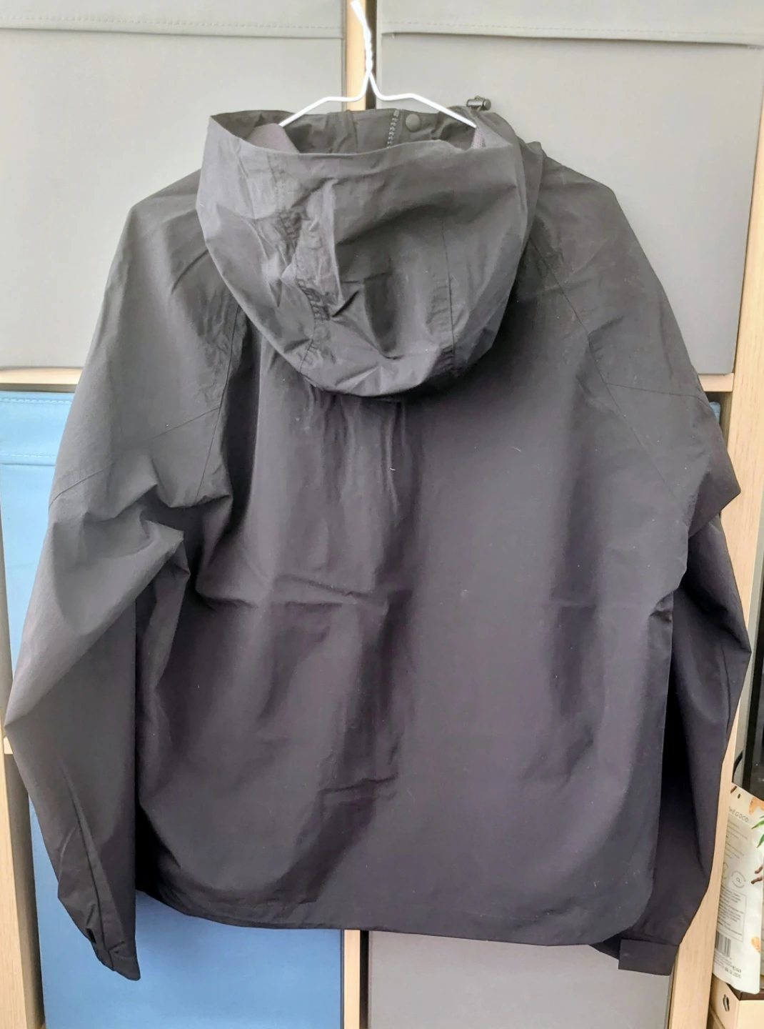 Uniqlo Windproof Parka Jacket - Black - Size S/P - photo 2