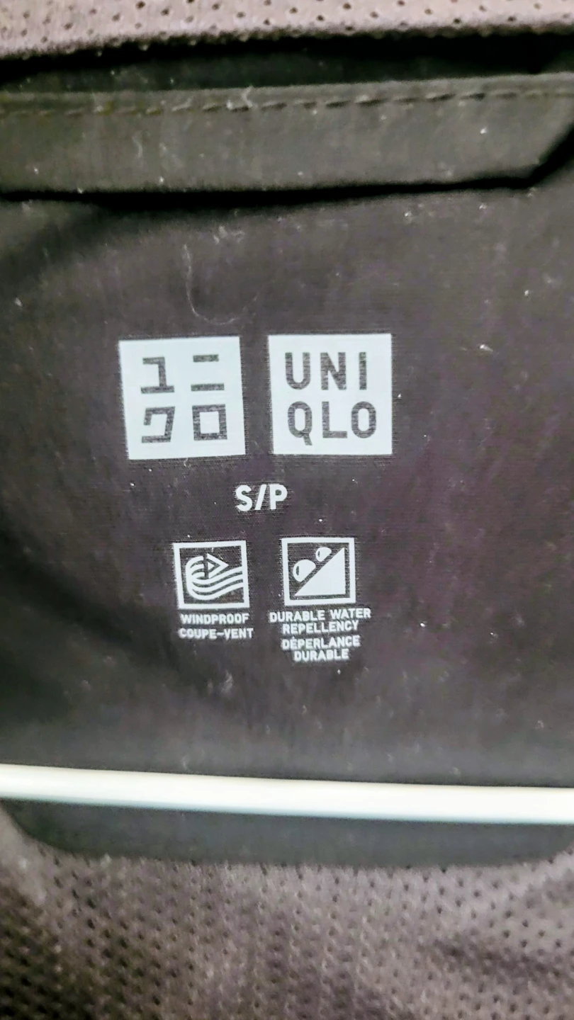 Uniqlo Windproof Parka Jacket - Black - Size S/P - photo 3