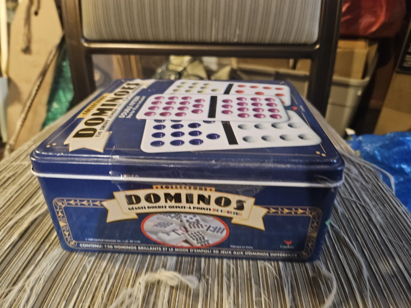 Cardinal Collectors Double Fifteen Jumbo Dominoes Set - photo 4