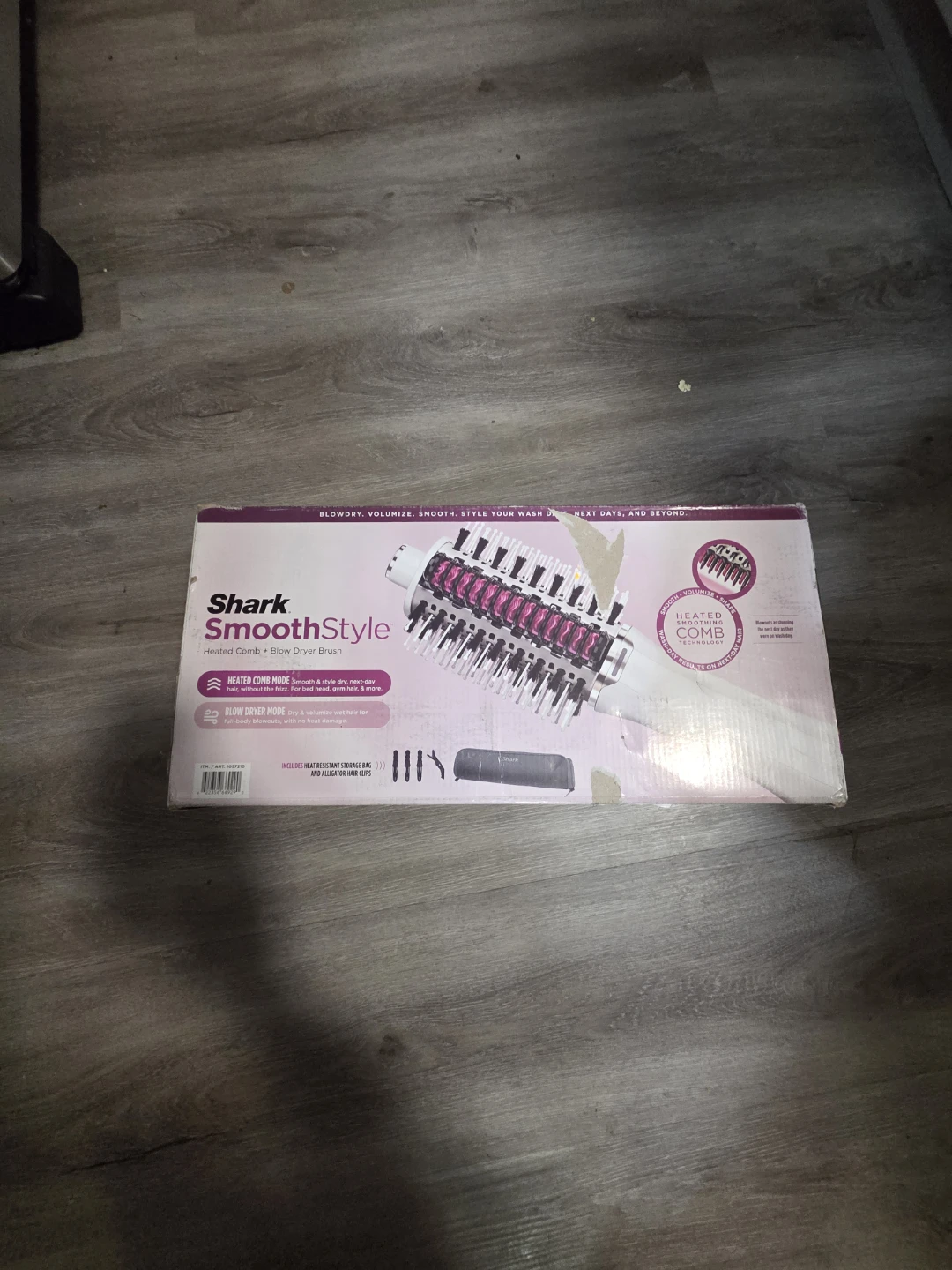 Shark SmoothStyle Heated Comb + Blow Dryer Brush