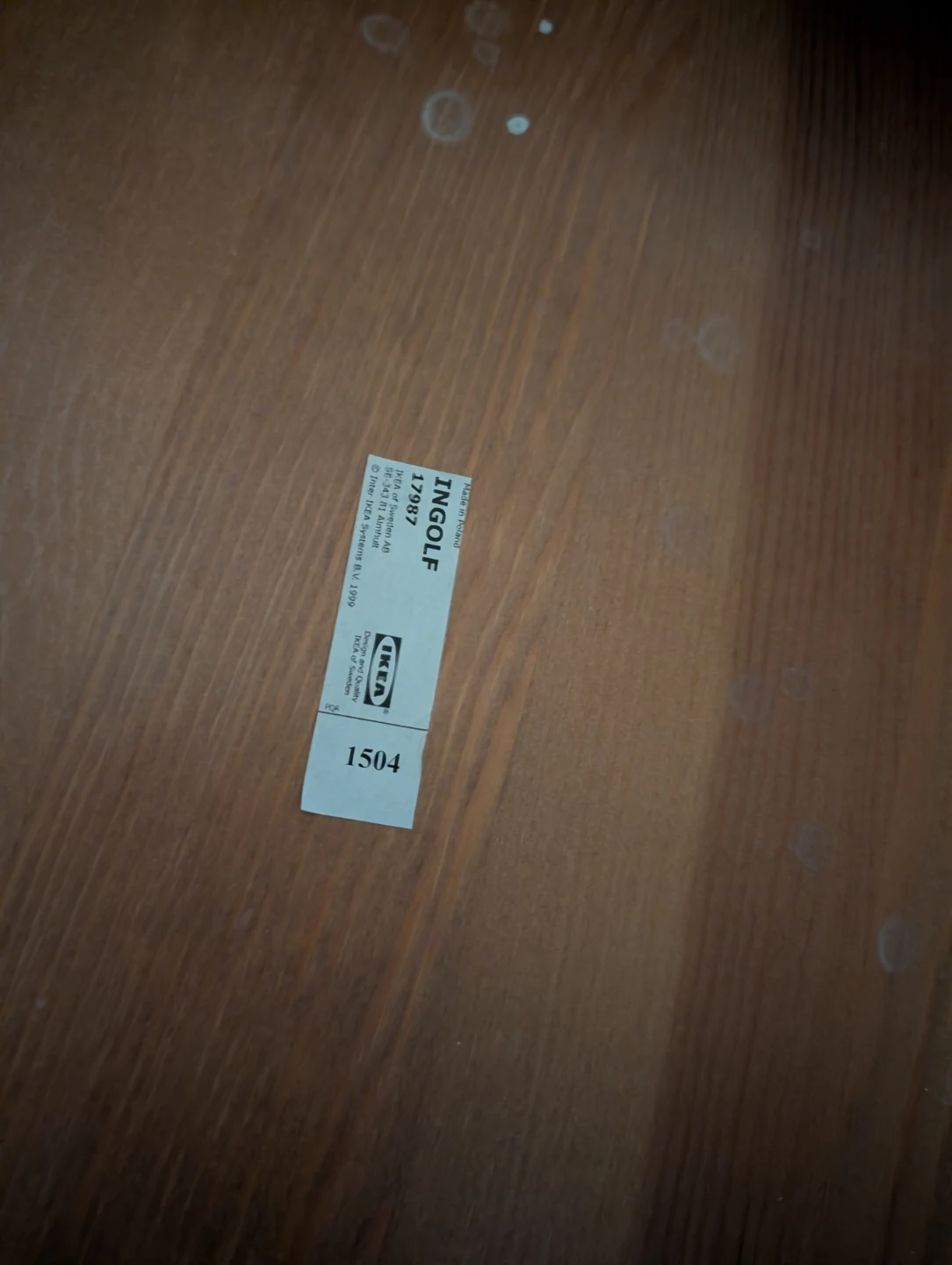 4 Ikea Ingolf Chairs (circa 2014) - photo 3