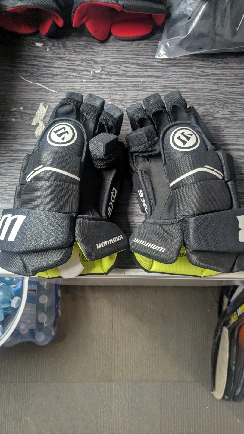 Warrior Alpha QX5 Hockey Gloves - Black, 13" - photo 2