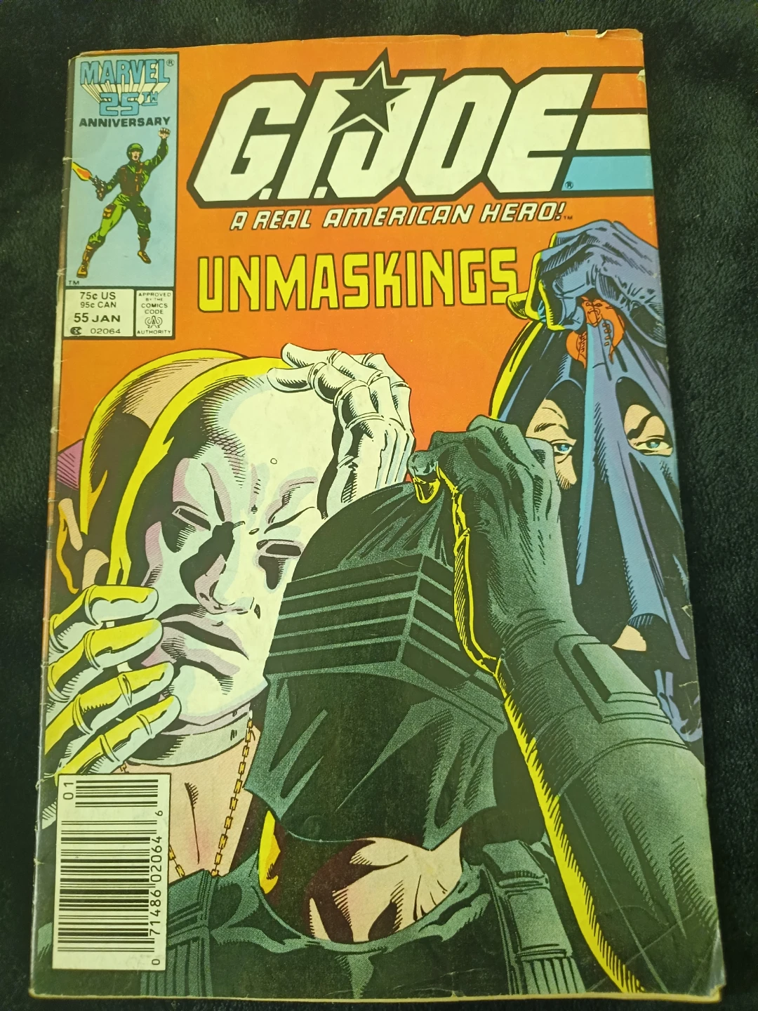 G.I. Joe: A Real American Hero! "Unmaskings" Comic Book