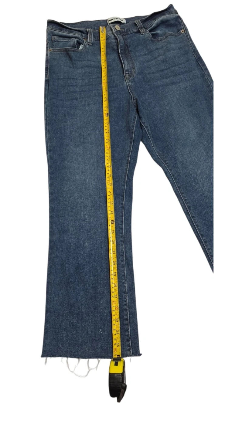 DKNY Jeans Blue Bootcut Denim Pants - photo 2