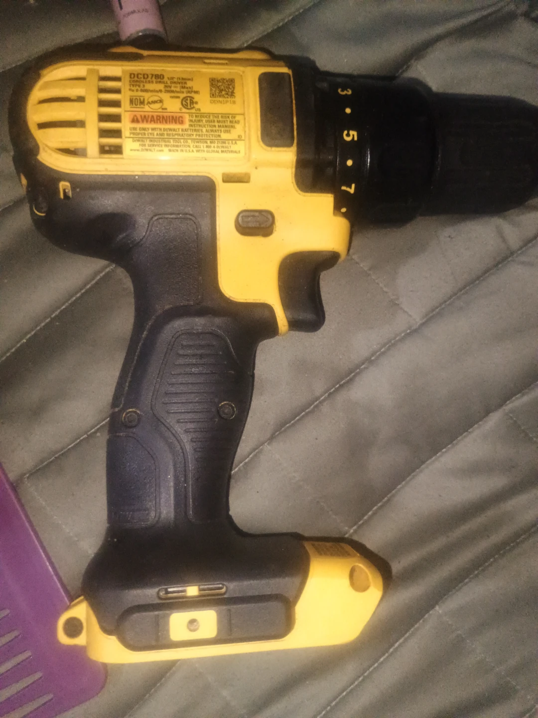 DeWalt 20V MAX Cordless Drill with Power Stack Battery