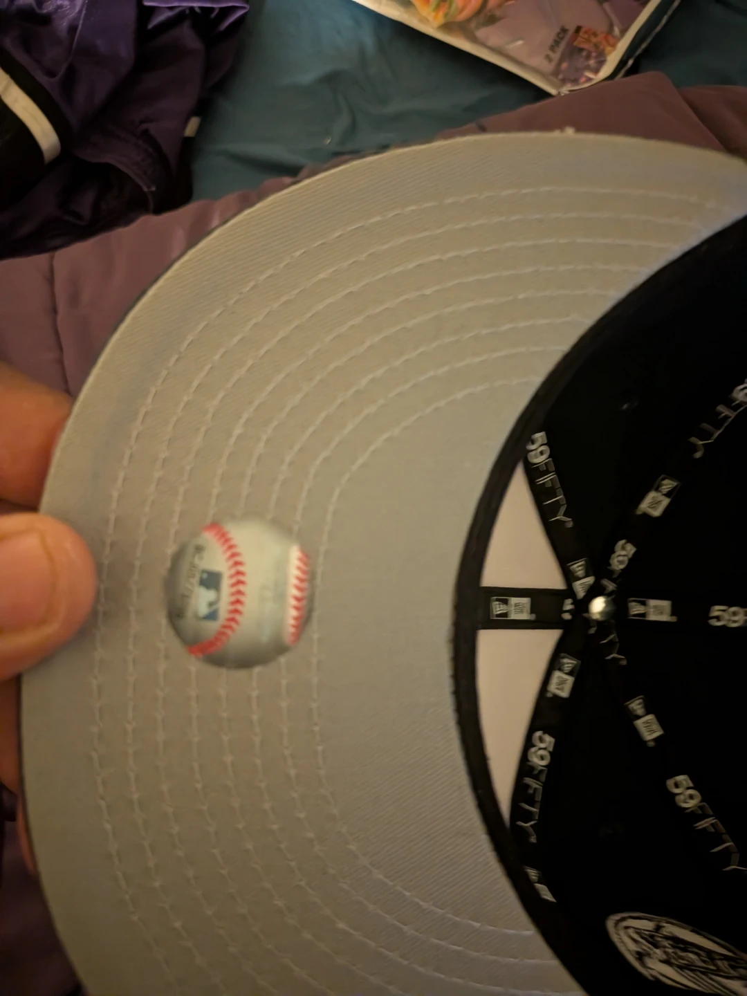 New Era 59FIFTY Colorado Rockies Fitted Hat Size 7 1/2 - photo 2