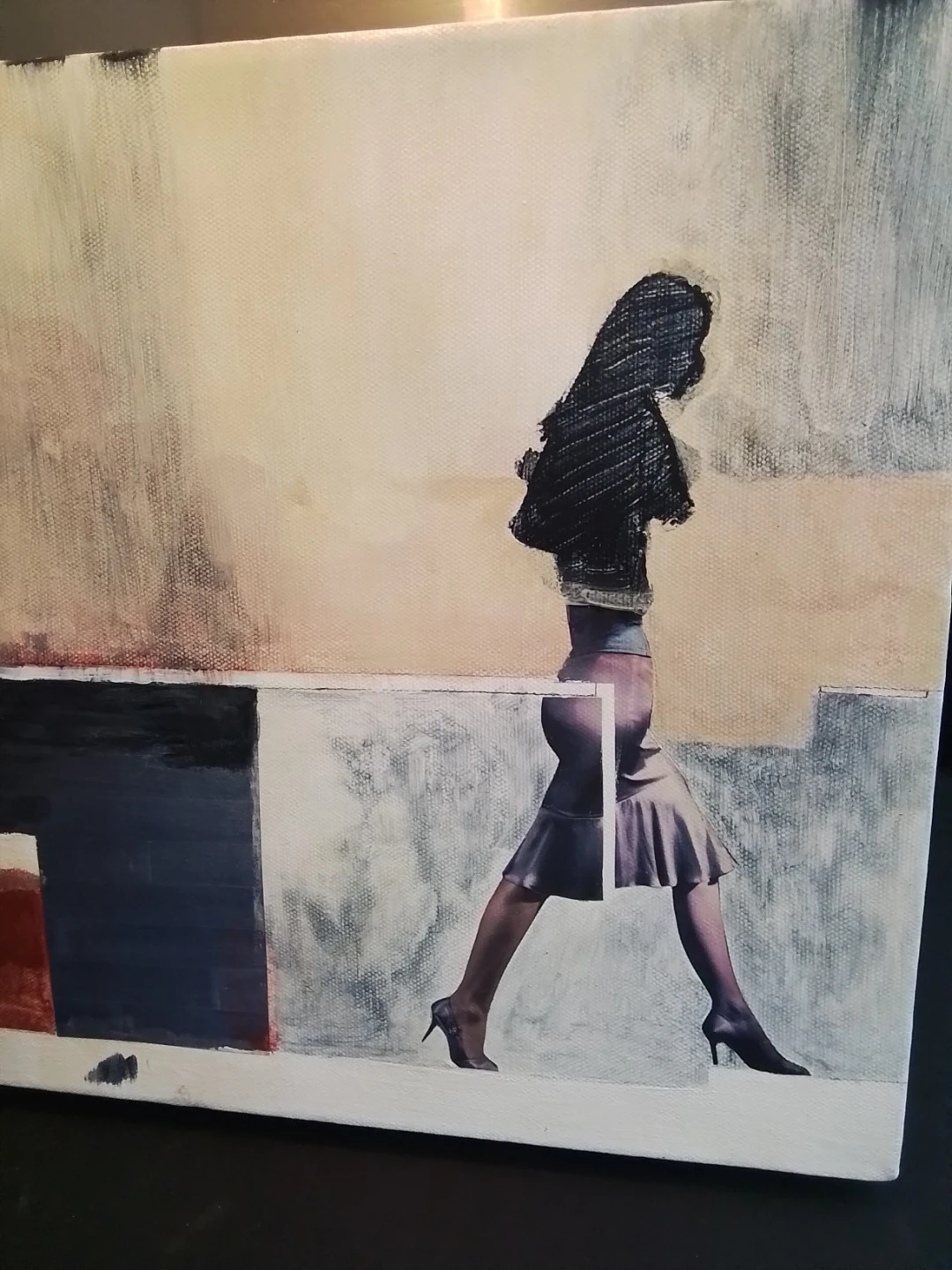 Elite Modern Abstract Triptych Up For Auction - photo 5