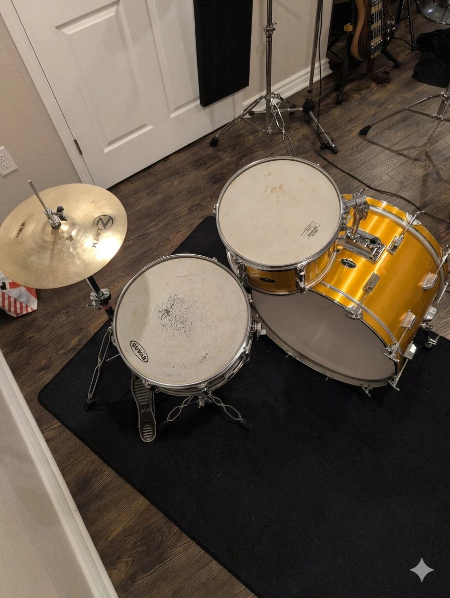 ORANGE STEWART DRUM KIT - photo 2