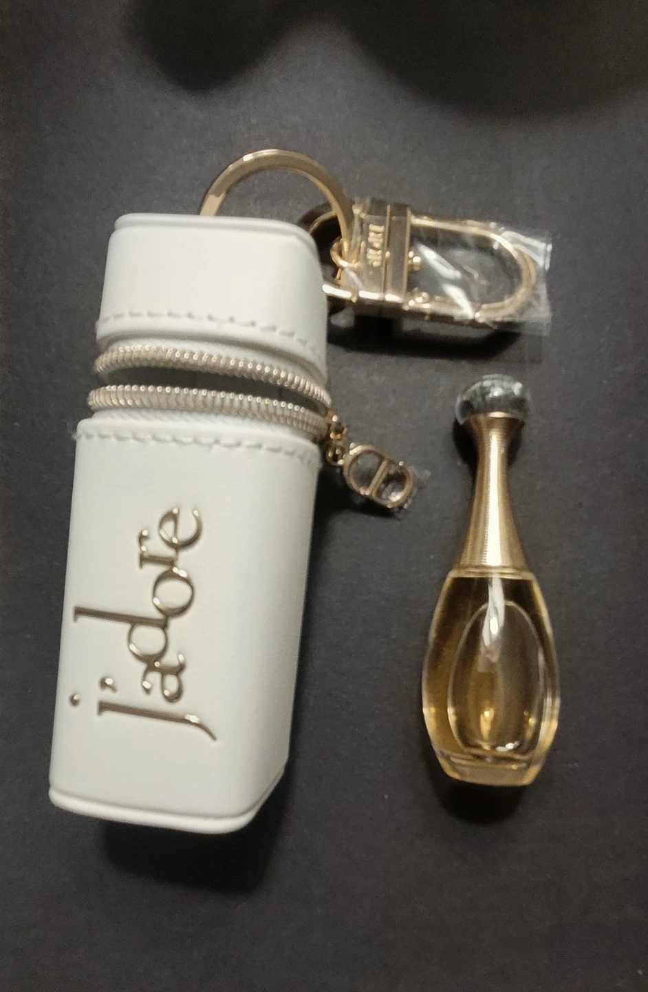 Dior J'adore Mini Perfume with Key Ring Pouch