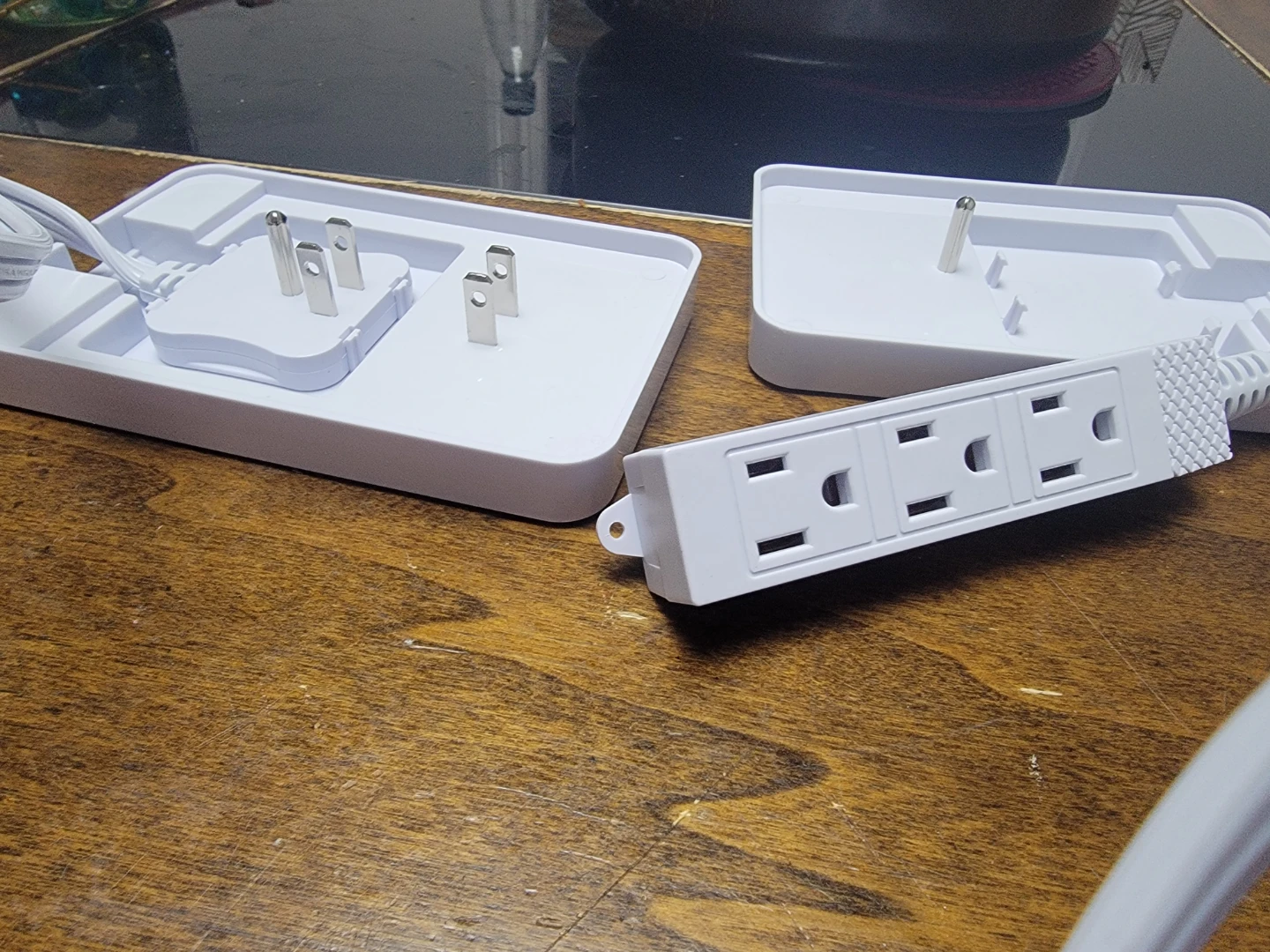 Tiffcoo Indoor Extension Cord - White - photo 4