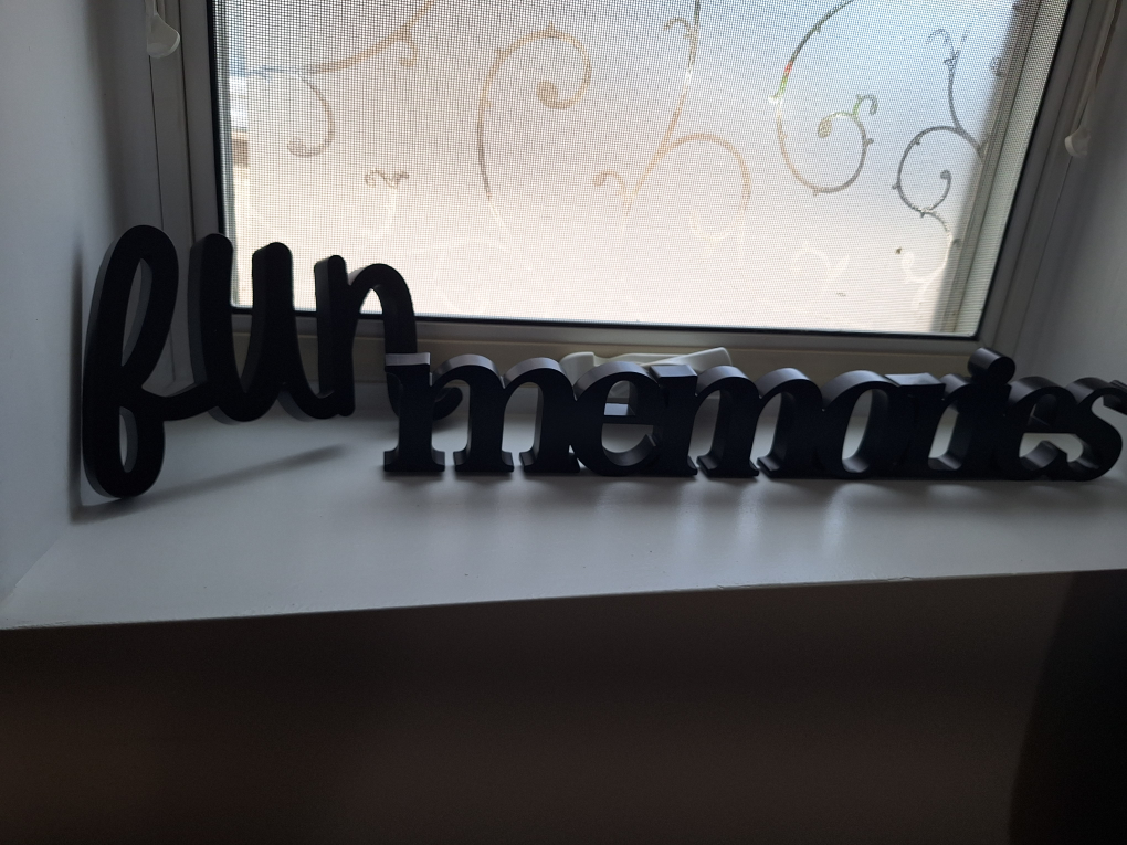 Black Decorative Words Wall Art - photo 2
