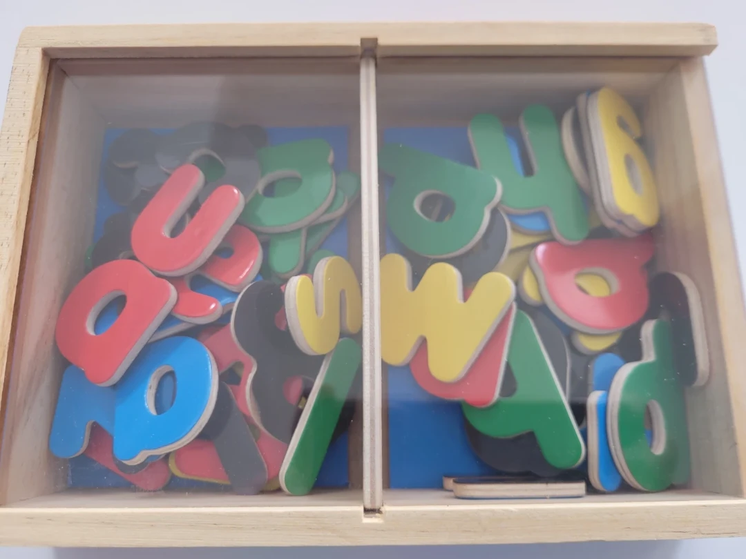 Wooden Magnetic Letters Set - photo 2