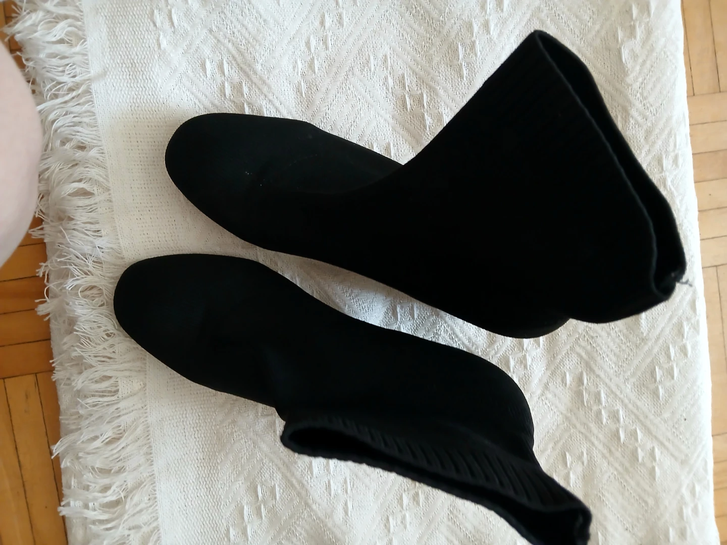 Socks boots (black) 5cm heel - photo 2