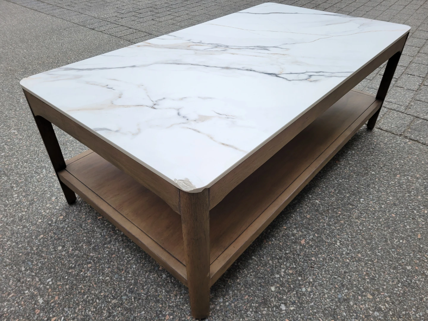Beautiful Marble Top Coffee Table.
