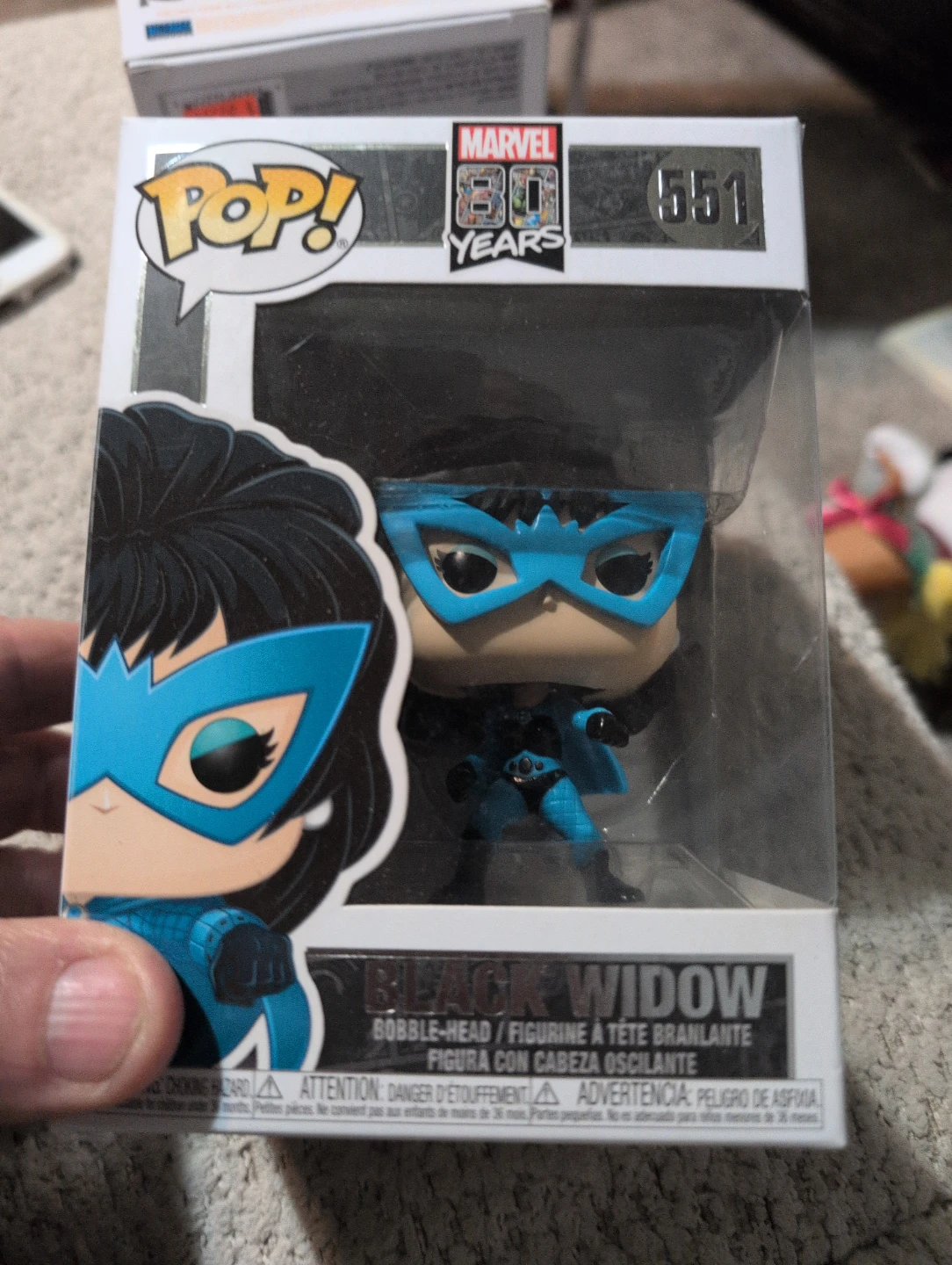 Funko Pop! Marvel 80 Years Black Widow #551