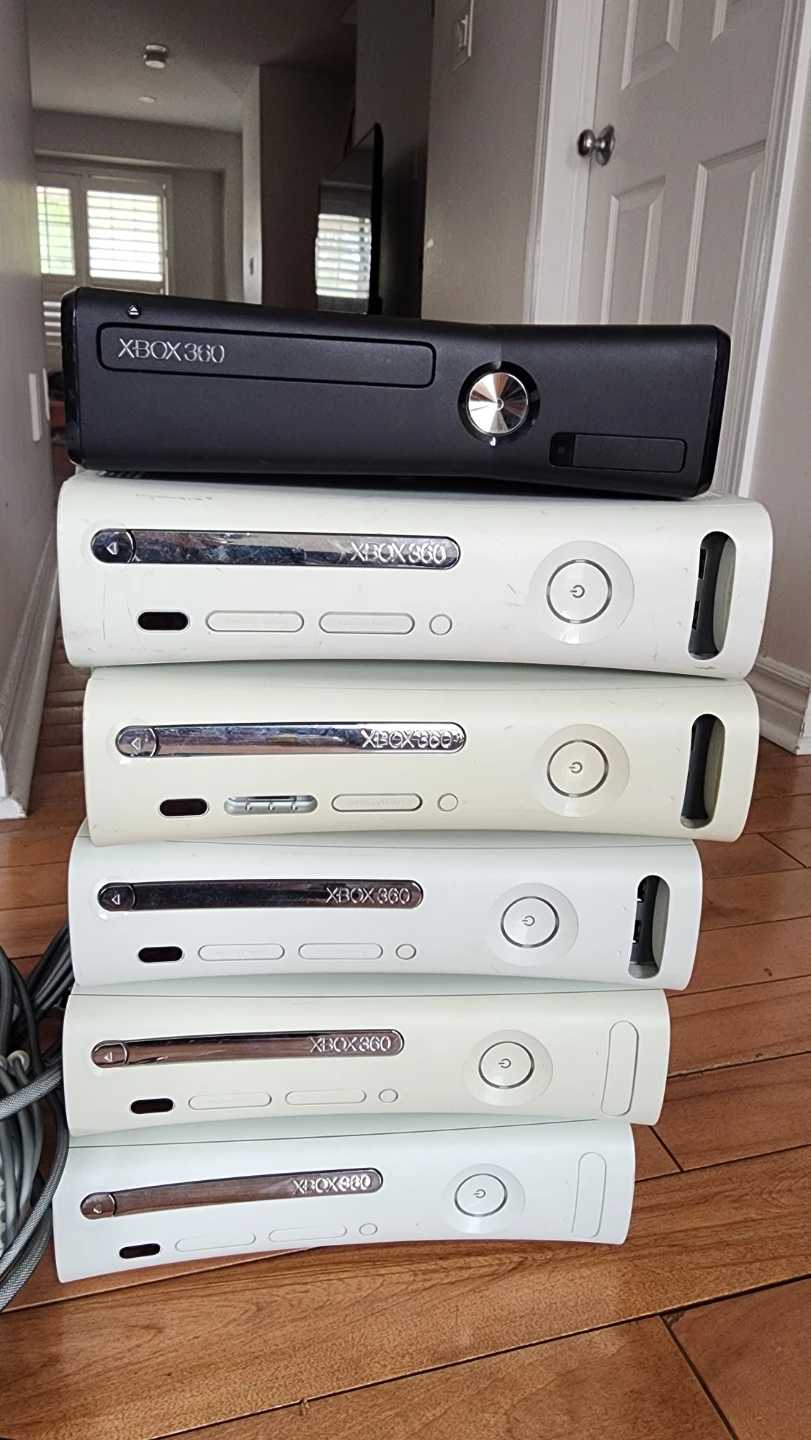 Xbox 360 Consoles and Racing Wheel Bundle - photo 2