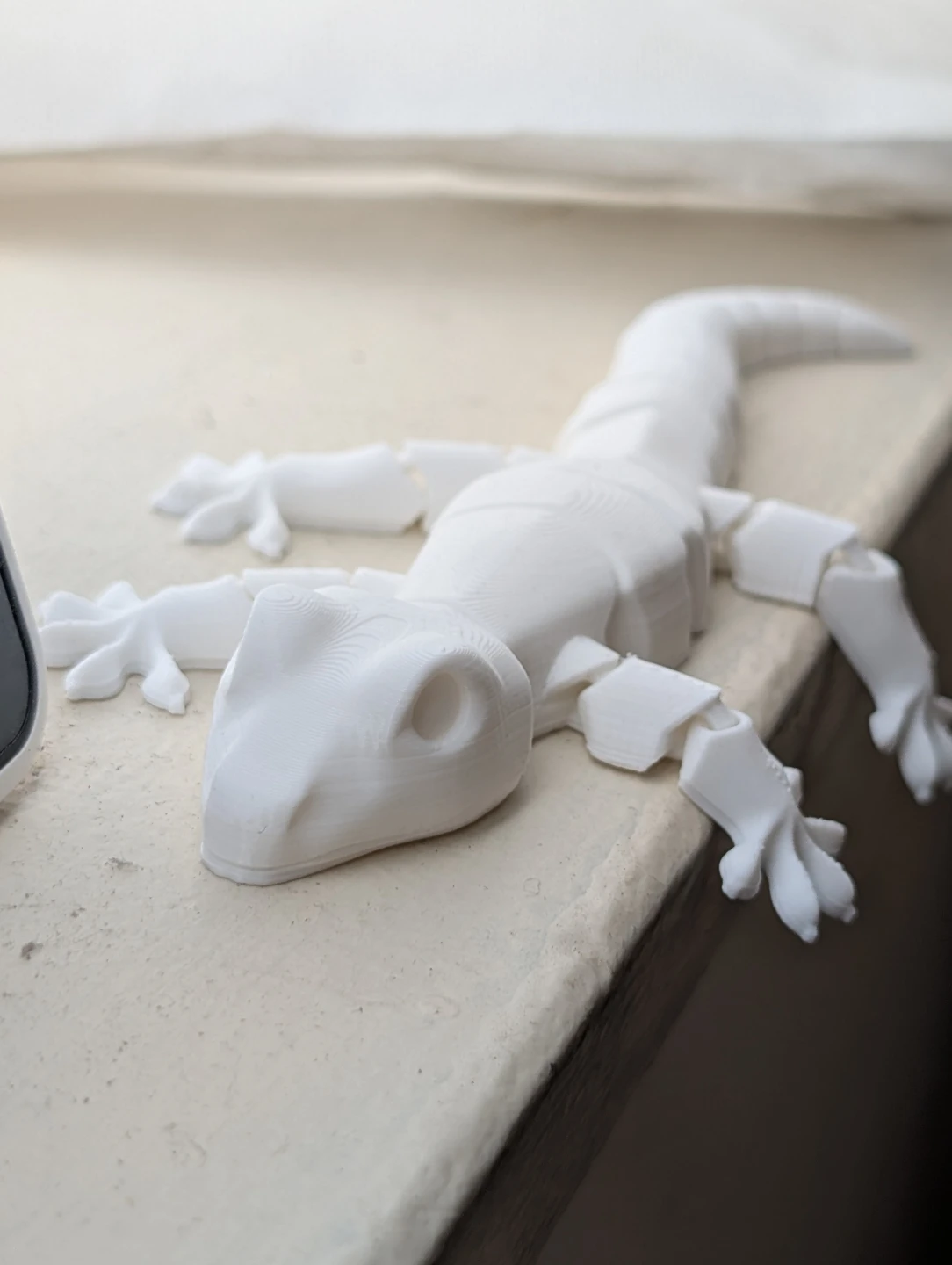 Flexible gecko - 3d printed fidget toy