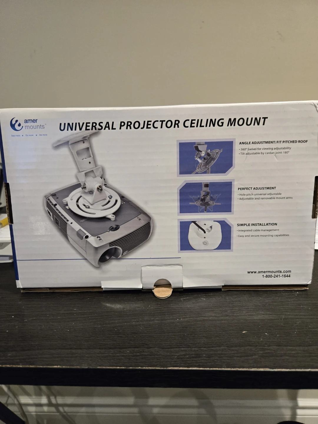 Amer Mounts Universal Projector Ceiling Mount - photo 5