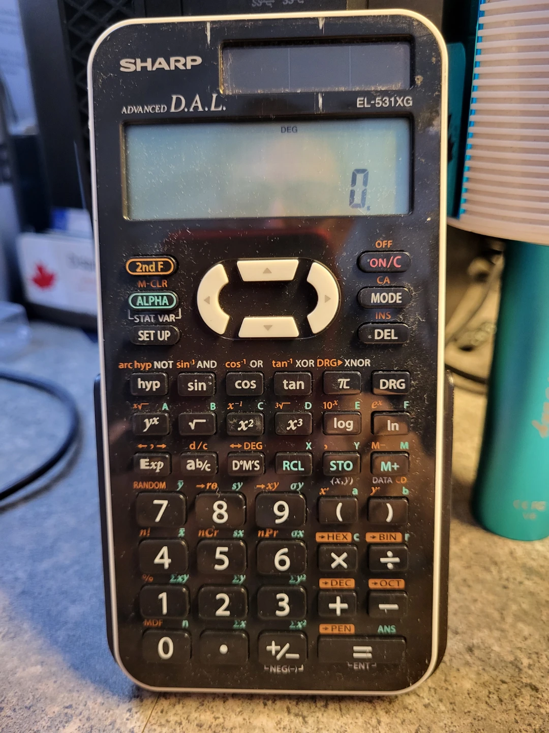 SHARP Advanced D.A.L. EL-531XG Scientific Calculator