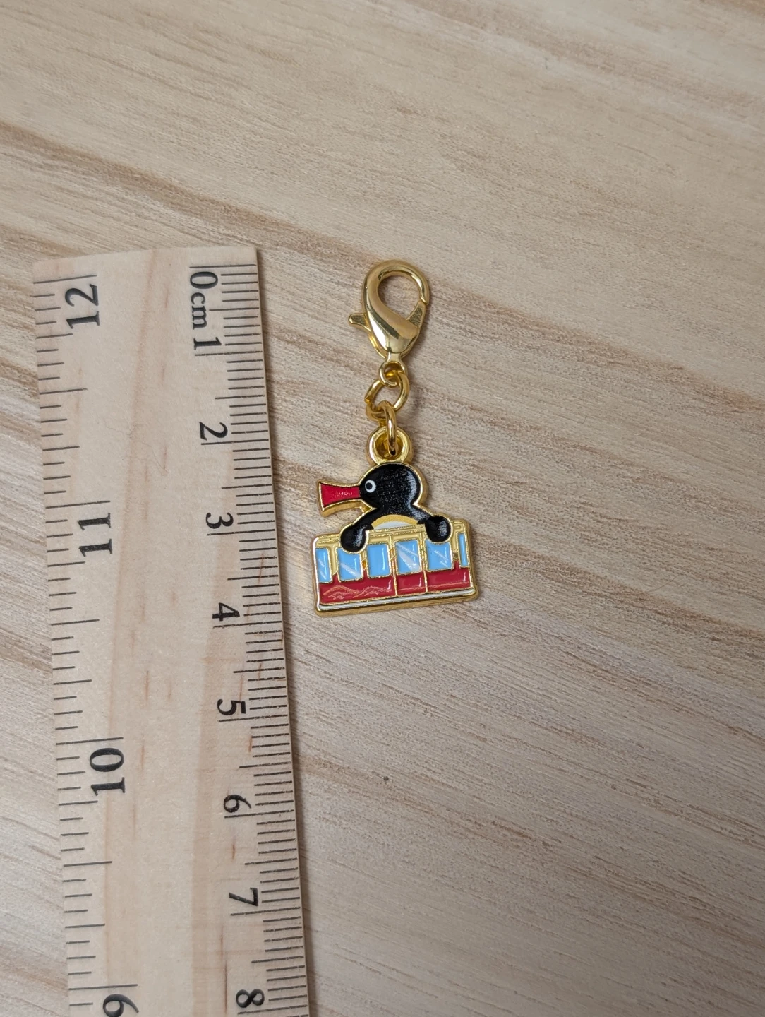 New Pingu metal charm keychain bag charm - photo 3