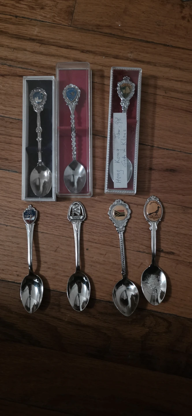 Souvenir Spoons lot