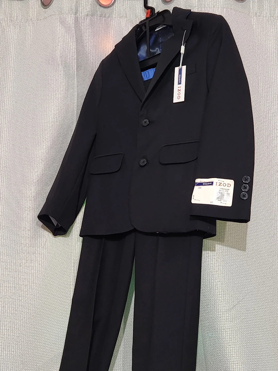 IZOD Black Boys Suit - Size 10 Regular
