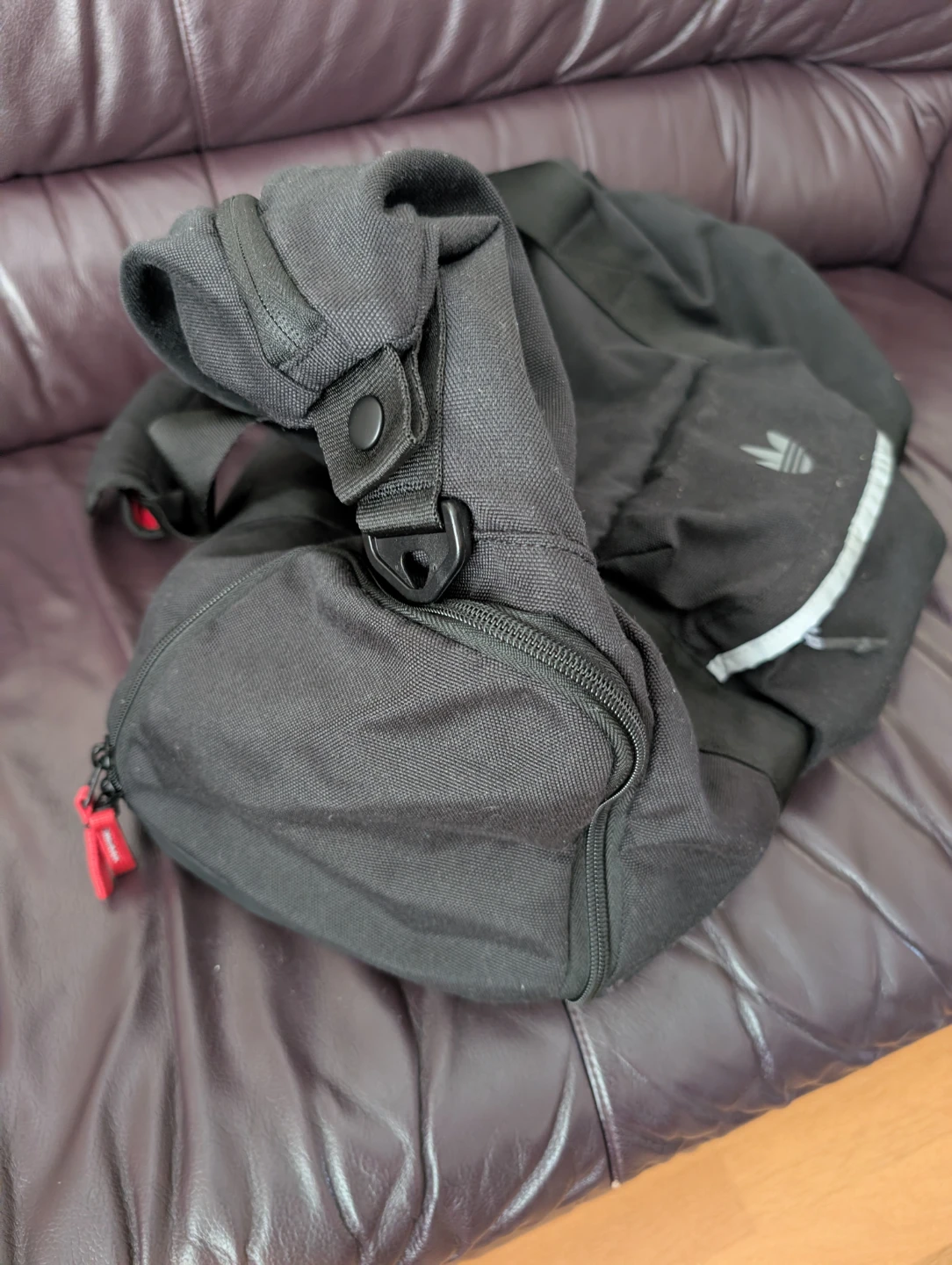 Adidas Black Duffle Bag - photo 2