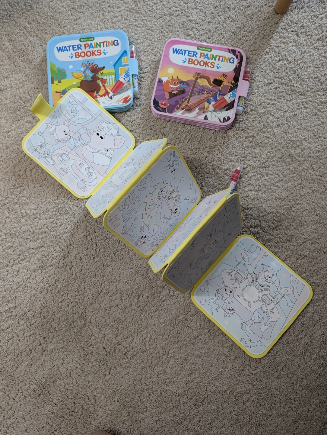 Timetome Water Painting Books Set - photo 2