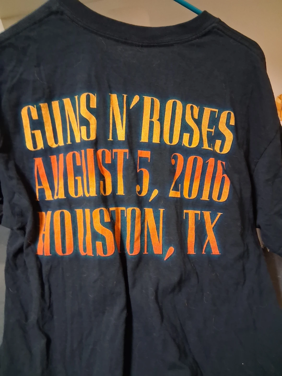 Guns N' Roses  Houston TX T-Shirt Size L - photo 3