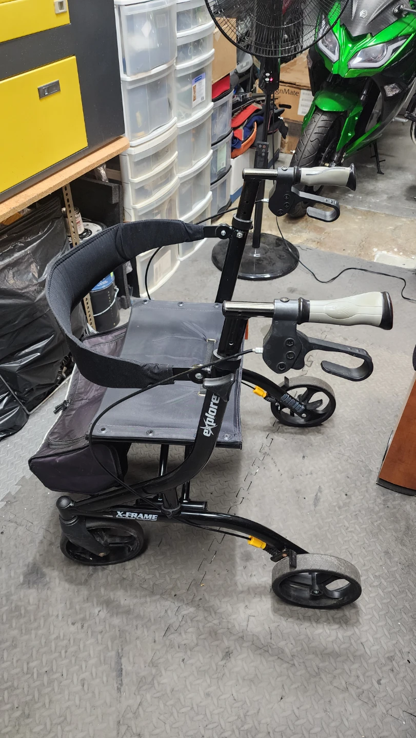Hugo "explore" Rolling Walker with Seat - photo 2