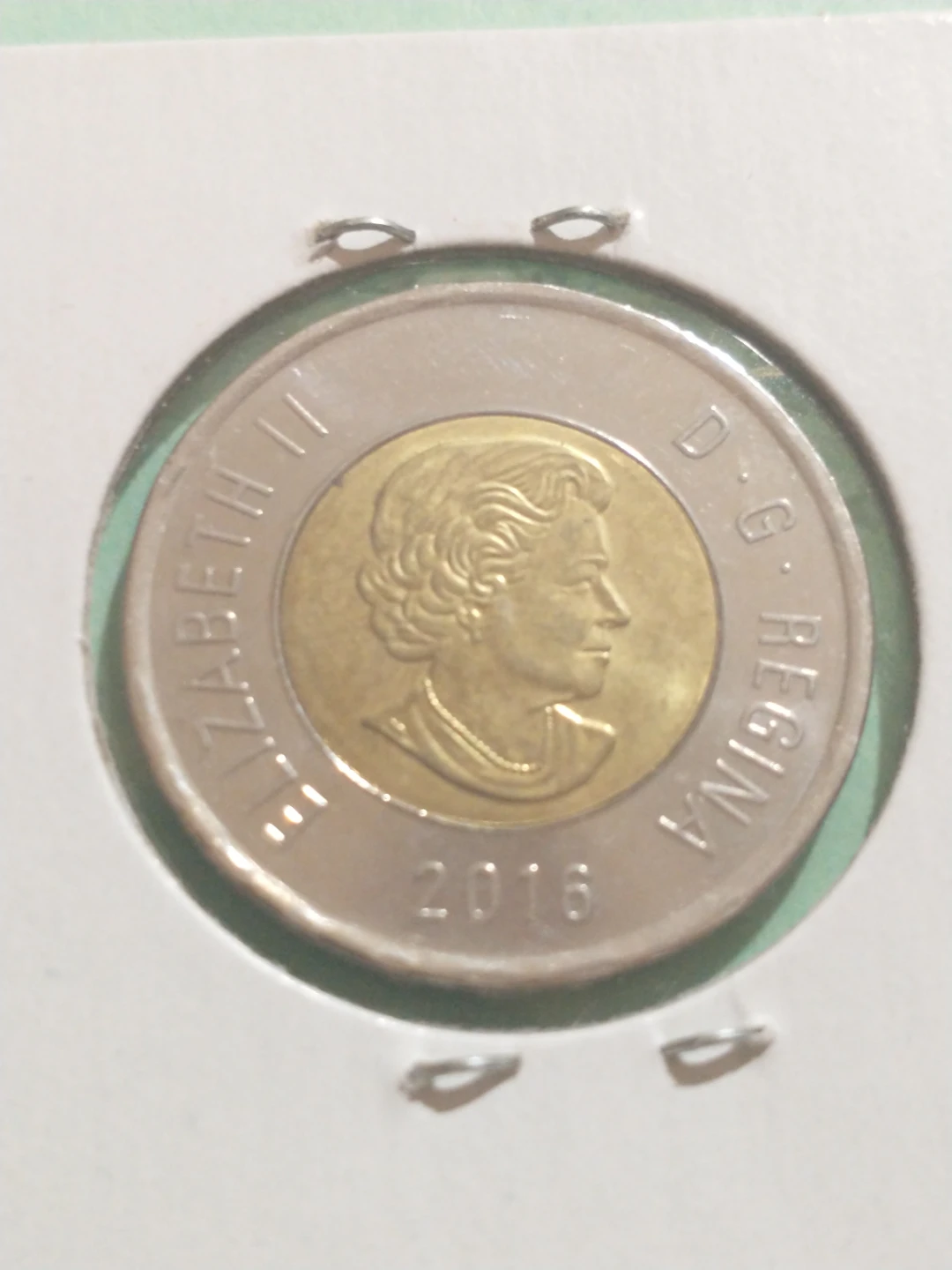 Nice 2016 Canada uncirculated Toonie #2017-1170 - photo 3