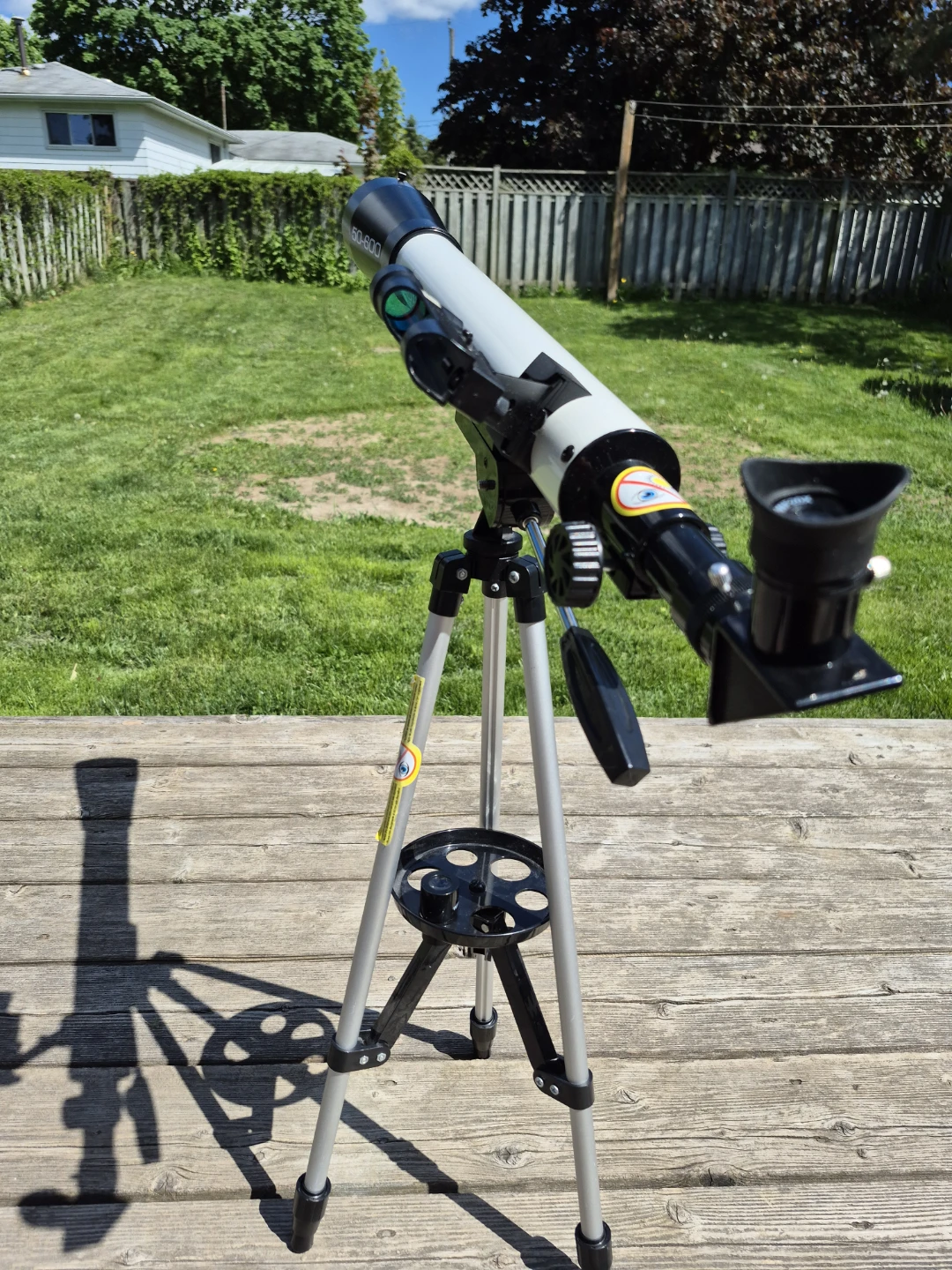 EduScience 50-600 Telescope with adjustable Tripod - photo 2