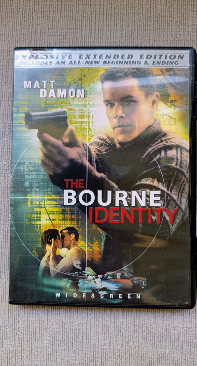 The Bourne Identity DVD - Extended Edition Movie