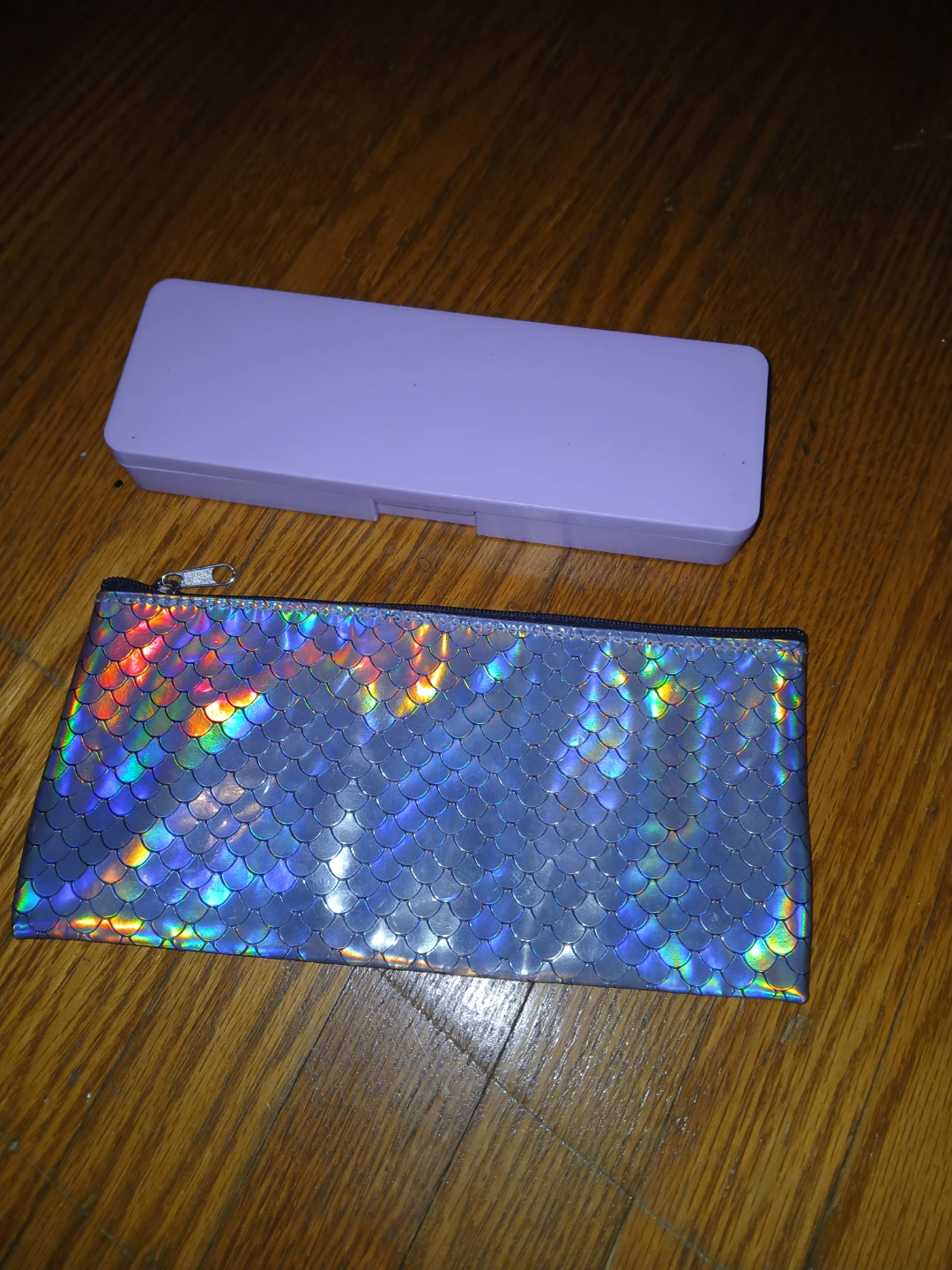 2 girly pencil/makeup cases