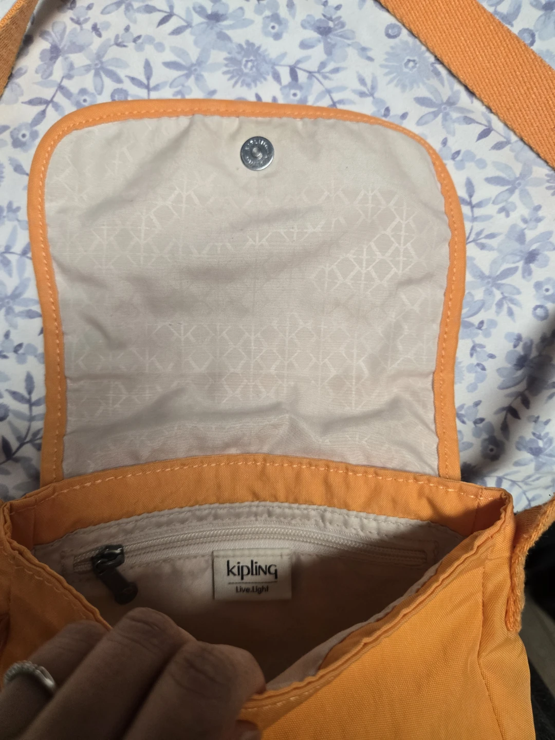 Kipling Orange Crossbody Bag - photo 3
