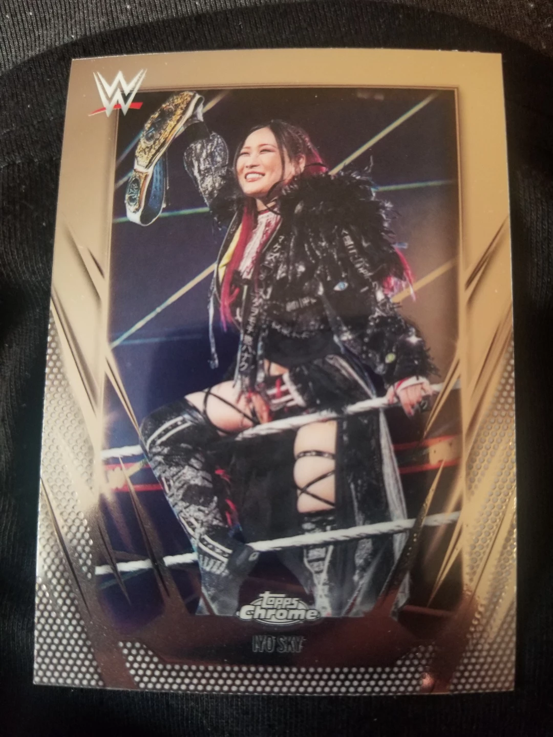 Topps Chrome WWE Io Sky Trading Card