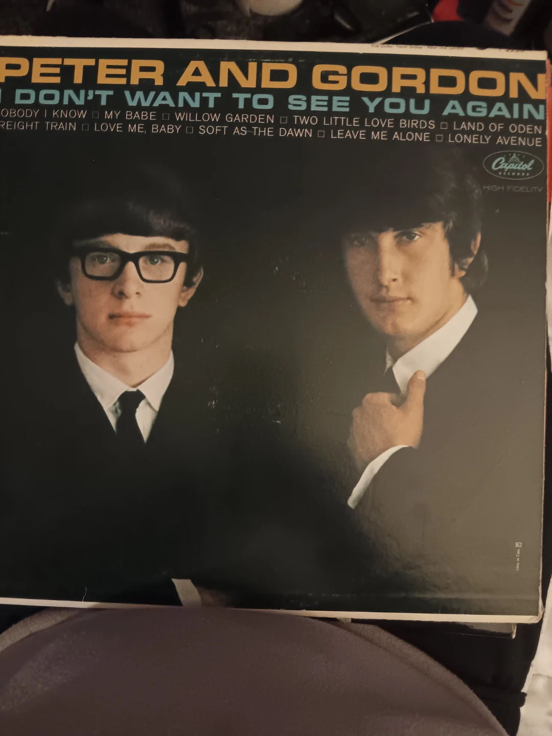 Peter and Gordon I Don't Want to See You Again Vinyl LP Record - photo 2