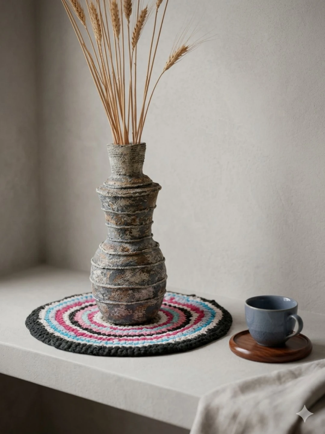 Unique Textured Decorative Vase - photo 2