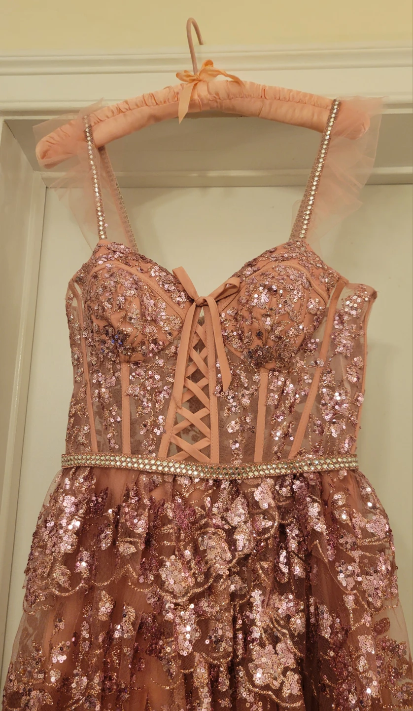 Camille La Vie Sequin Tiered Gown - photo 3