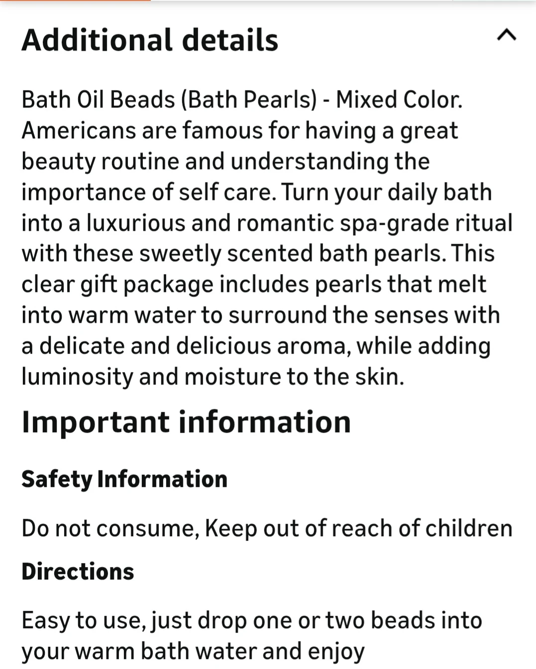 Bath Oil Beads (Pearls) - Mixed Colors - Pack of 25 - photo 3