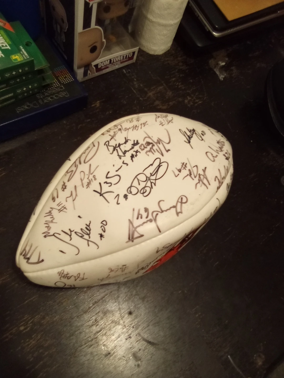 Wilson CFL Official Autographed Football - photo 2