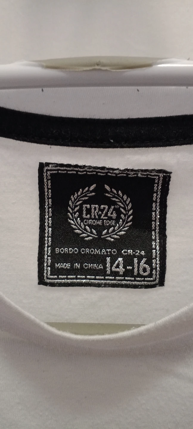 CR-24 Savage Teddy Bear T-Shirt White Size 14-16 - photo 2